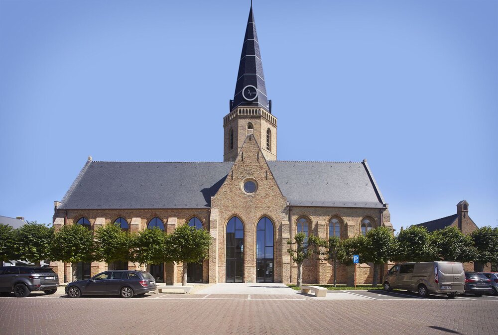 Westkapelle Sint-Niklaaskerk buitenkant