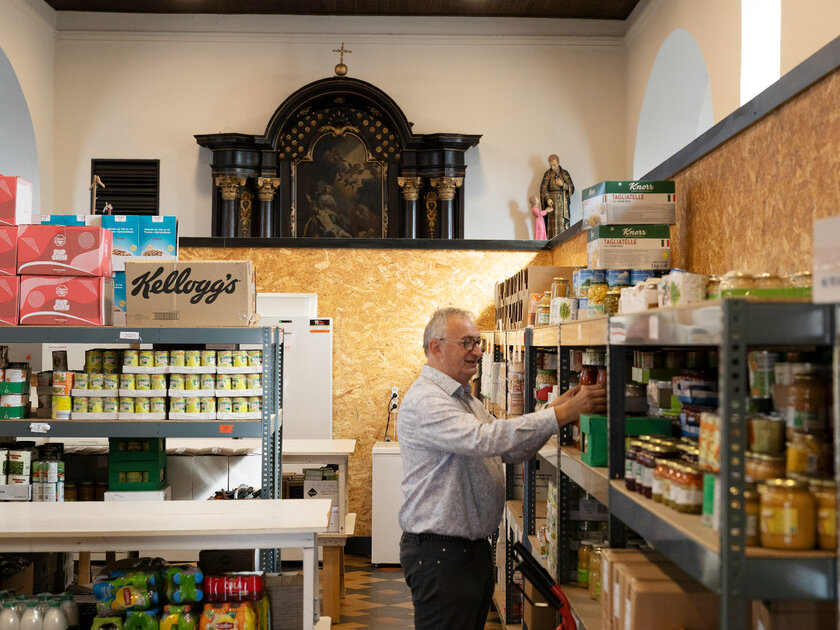 't Vincentje in de voormalige Sint-Lambertuskerk in Broekom