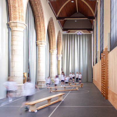 Turnen in de kerk